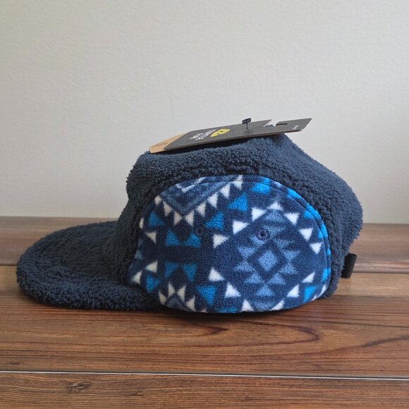 Turtle Fur Art 5 Panel Fleece Aztec Pattern Hat Cap Unisex - Picture 5 of 9